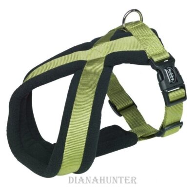 postroj na psa soft grip zeleny H